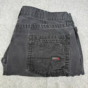 Ariat FR Men's M4 Low Rise Boot Cut Denim Work Jeans 42x31 Black Cat 2 Tag 40x34